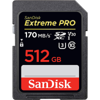 Карта памяти SanDisk Extreme Pro SDXC Card 512GB V30 UHS- I U3