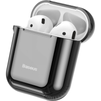 Чехол Baseus Shining Hook Case для Apple Airpods Чёрный
